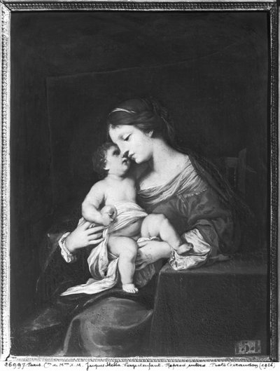 Vergine e Bambino da Jacques Stella
